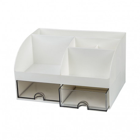 Lauagarnituur sahtlitega FOROFIS 21,1x14,2x12cm valge