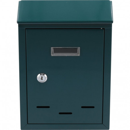Vorel mail box GRF 78543, 285x200x60mm, 0.6mm, galvanized, green, 2 keys