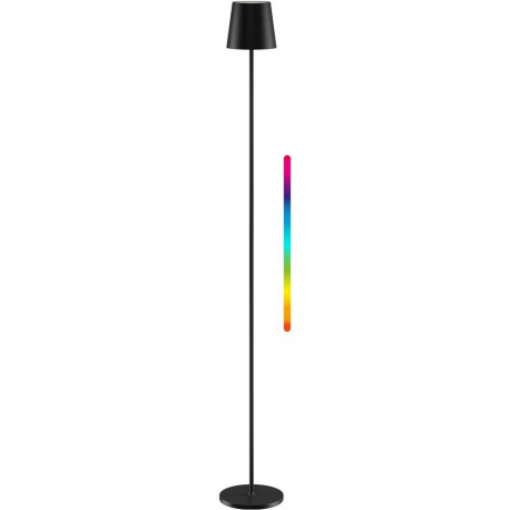 Goobay Wireless LED Floor Lamp, Size XL, 122 cm, RGBW, black