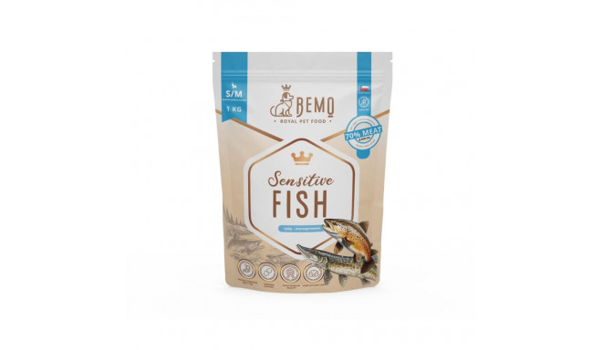 BEMO kuiv koeratoit Sensitive Fish Small/Medium Mono, 1kg