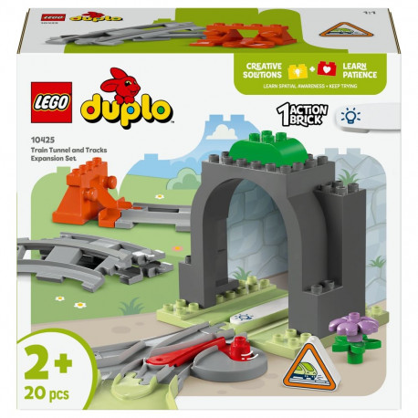 "LEGO 10425 DUPLO Town Eisenbahntunnel und Schienen Erweiterungsset"