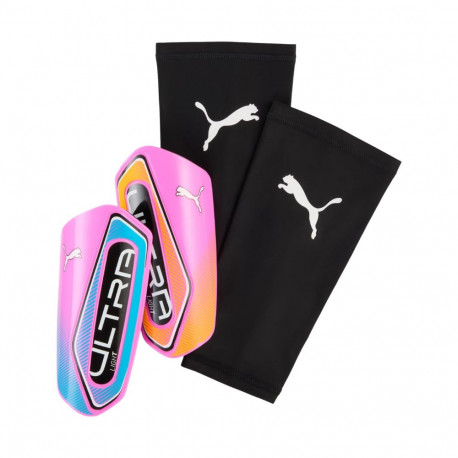 Puma jalgpallisäärekaitsmed Ultra Light Sleeve 31019 01 M, roosa-mustad