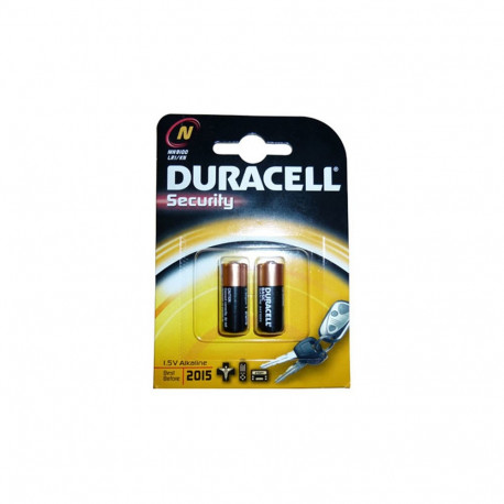 DURACELL ALKALINE BATTERY MN9100 N, 1.5V BLISTER*2