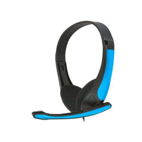 FREESTYLE HI-FI STEREO HEADSET + MIC FH4088O BLUE [43086]