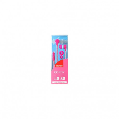 MAXELL CORDZ EARPHONES PINK 303782.00.CN