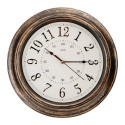 PLATINET ROUND WALL CLOCK RETRO SPELL silent mechanism [45956]