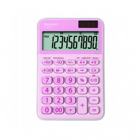 SHARP CALCULATOR DESKTOP 10D DUAL POWER EL-M335BBL