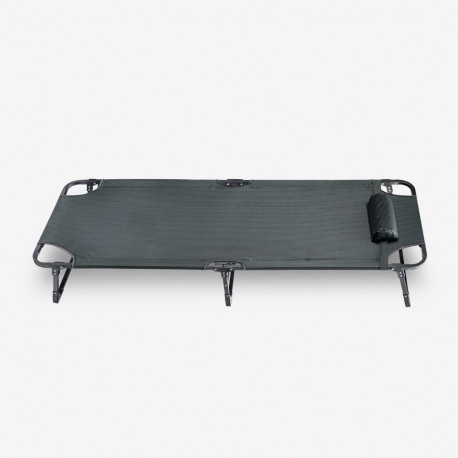 PLATINET CAMPING BED 800D OXFORD, 185X65X30 CM DARK GREEN 46143