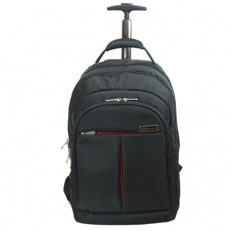 PLATINET LUCKYSKY CITY ROLLER LAPTOP BACKPACK TROLLEY CITY LAPTOP BACKPACK WITH WHEELS AND METAL LOG