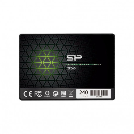 Silicon power S56 120 GB, SSD form factor 2.5", SSD interface SATA, Write speed 530 MB/s, Read speed