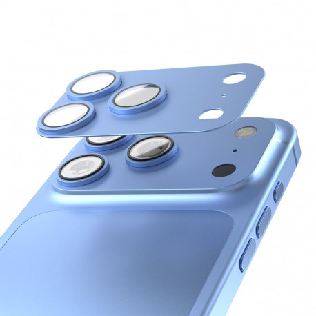 Etteri full camera lens guard for iPhone 18 Pro sky blue