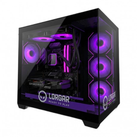 LORGAR ADVANCED A201 - AMD 7500F 6C/12T, 240 AIO, NVIDIA RTX 5060Ti 16GB, 32GB@6400mhz, 1TB SSD NVME