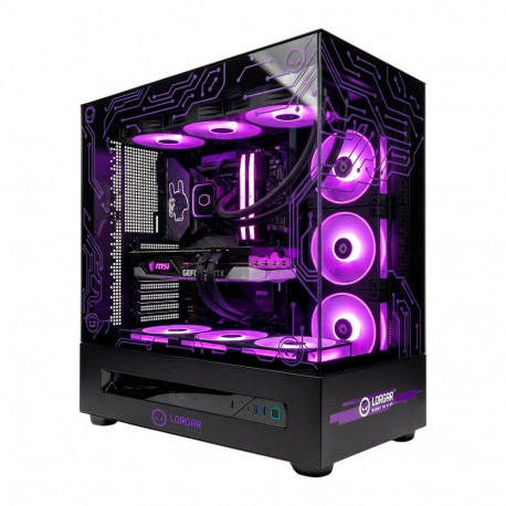 LORGAR PRO P401 - AMD 7800X3D 8C/16T, 360 AIO, NVIDIA RTX 5070Ti 16GB, 32GB@6400mhz, 2TB SSD NVME, 8