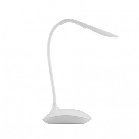 LED-laualamp 3W 80lm micro USB laadimisega, valge