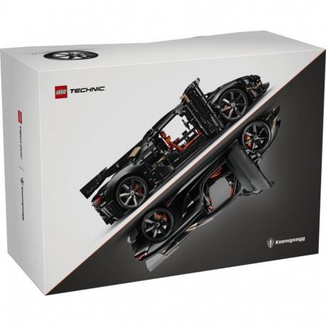 Technic ehitusklotsid 42232 Koenigsegg Sadair's Spear megasõiduauto