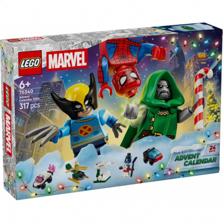 Marvel Super Heroes klotsid – advendikalender