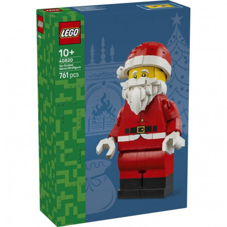 Klocki iconic 40820 powiększona minifigurka Świętego mikołaja
