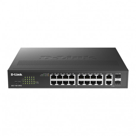 Gigabit nutikas hallatav kommutaator DGS-1100-18PV2 16 x 10/100/1000BASE-T PoE-porti