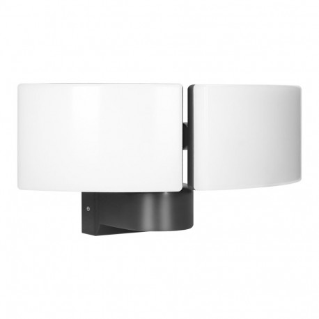 TOS DUO LED 2x20W kahekordne aialamp, 2x1600lm, IP65, 4000K, PC, hall