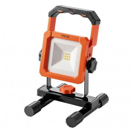 NOVA LED 9W, naświetlacz przenośny z akumulatorem, 700lm, IP54, 4000K, 1800mAh (12 tk.)