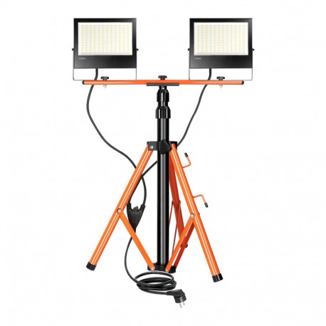 NIVALIS LED zestaw naświetlaczy 2x 100 W ze statywem i przewodem