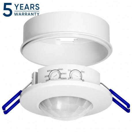 liikumisandur 360°, IP20, 1200W, ulatus max. 8m, valge