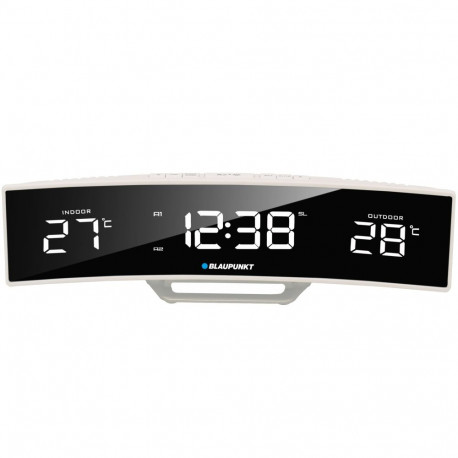 Blaupunkt digitaalne äratuskell CR12WH, must-valge
