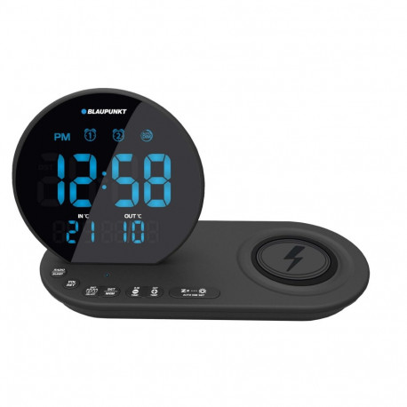 Blaupunkt äratuskell CR85BK digitaalne, must