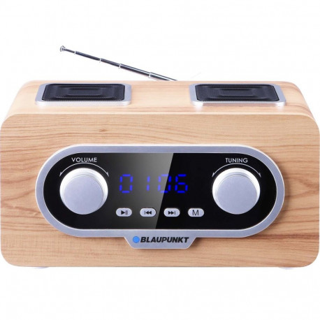 Blaupunkt raadio PP5.2CR kaasaskantav, puidust