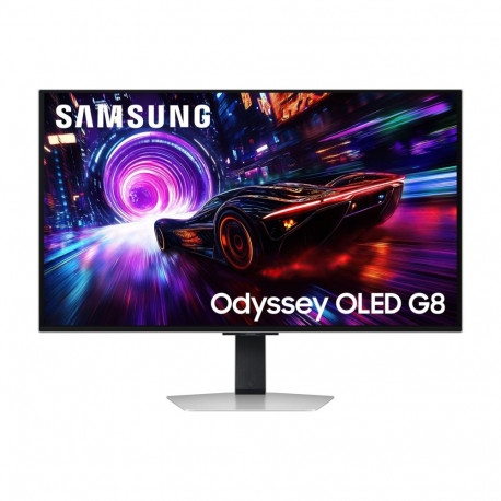 Samsung arvutimonitor G81SF 81.3cm (32") 3840 x 2160 pikslit 4K Ultra HD OLED, hõbedane