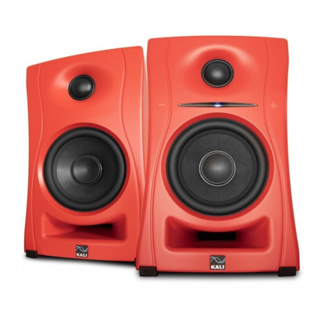 Kali Audio LP-UNF-R - a pair of Bluetooth monitor speakers (red)