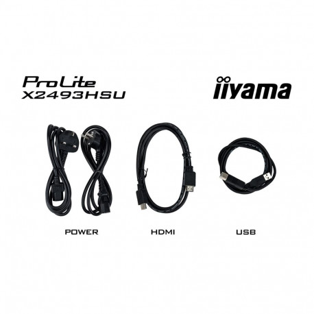 Iiyama arvutimonitor ProLite X2793HSU-B1 68.6cm (27") 1920x1080 pixels Full HD LED, must