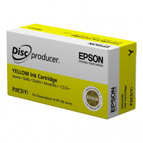 Epson Discproducer Ink PJIC7(Y), Yellow (MOQ=10)