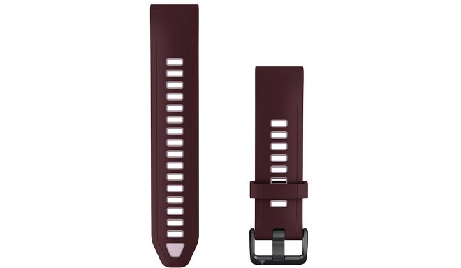 Garmin kellarihm QuickFit 20mm fenix 9 Pro, dark cherry/dust rose
