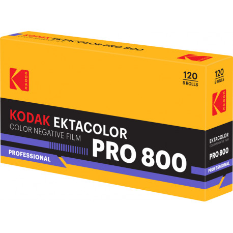 Kodak Eastman film Ektacolor Pro 800-120x5