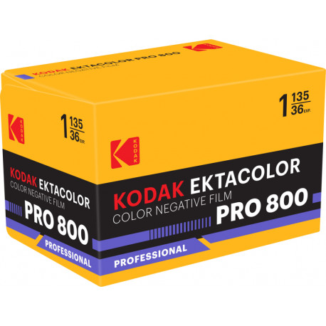 Kodak Eastman film Ektacolor Pro 800/36