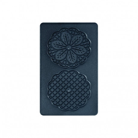 TEFAL XA800712 Bricelet plates for SW852 Sandwich maker, Black