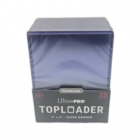 Card Holder - Ultra PRO Premium Toploader 3" X 4" (35PT) 25 Pcs