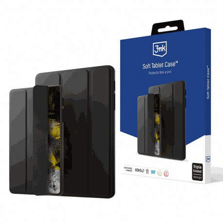 3MK Case for Samsung Galaxy Tab S9 FE/S10 FE/S10 Lite Black