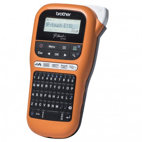 Brother PT-E110 label printer Thermal transfer 180 x 180 DPI 20 mm/sec HGe/TZe QWERTY