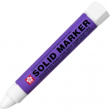 Tööstuslik marker SAKURA Solid Marker valge