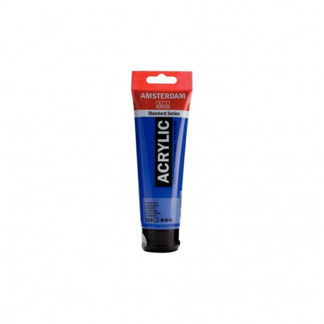 Artequipment Acrylic paint TALENS AMSTERDAM 120ml 504 - ULTRAMARINE (8712079158361)