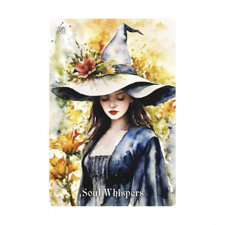 Oracle Card Deck - Llewellyn Witch Whispers Oracle Cards 40 Cards English Book