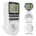 Qoltec plug with a timer PC0628 LCD