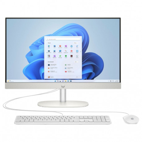 "HP All-in-One 24-cr0089nf R7-7730U/16GB/512GBSSD/W11 Home AZERTY French Layout White"