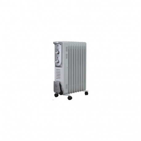 "FAKIR OR-09 Ölradiator grau 2000W 9 Rippen 3 Stufen"