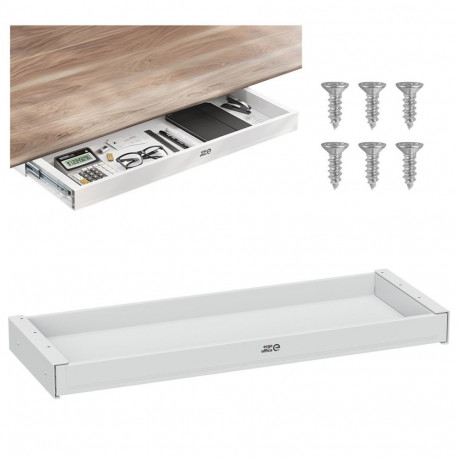 Ergo Office lame lauaalune sahtel ER-302 W, laius 758mm, maksimaalne kandevõime 10kg, valge