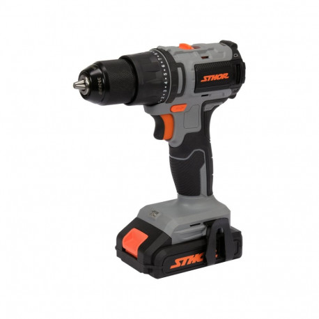 Sthor trell 78085, 20V, 45Nm, 2000mAh, 2 kiirust, harjata, Li-Ion, 1 aku, laadija, laadimisindikaato