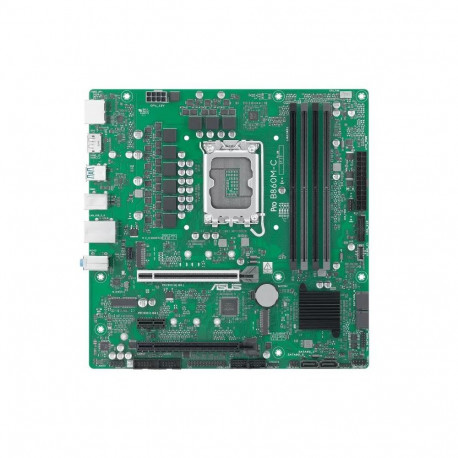 ASUS emaplaat PRO B860M-C-CSM, Intel B860, LGA 1851 (Socket V1), micro ATX, RAM DDR5-SDRAM, 4x slots