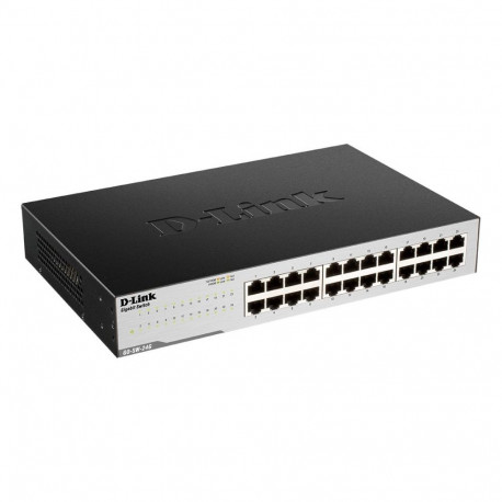 D-link | 24-Port Gigabit Easy Desktop Switch | GO-SW-24G | Unmanaged | Desktop/Rackmountable | 24 mo